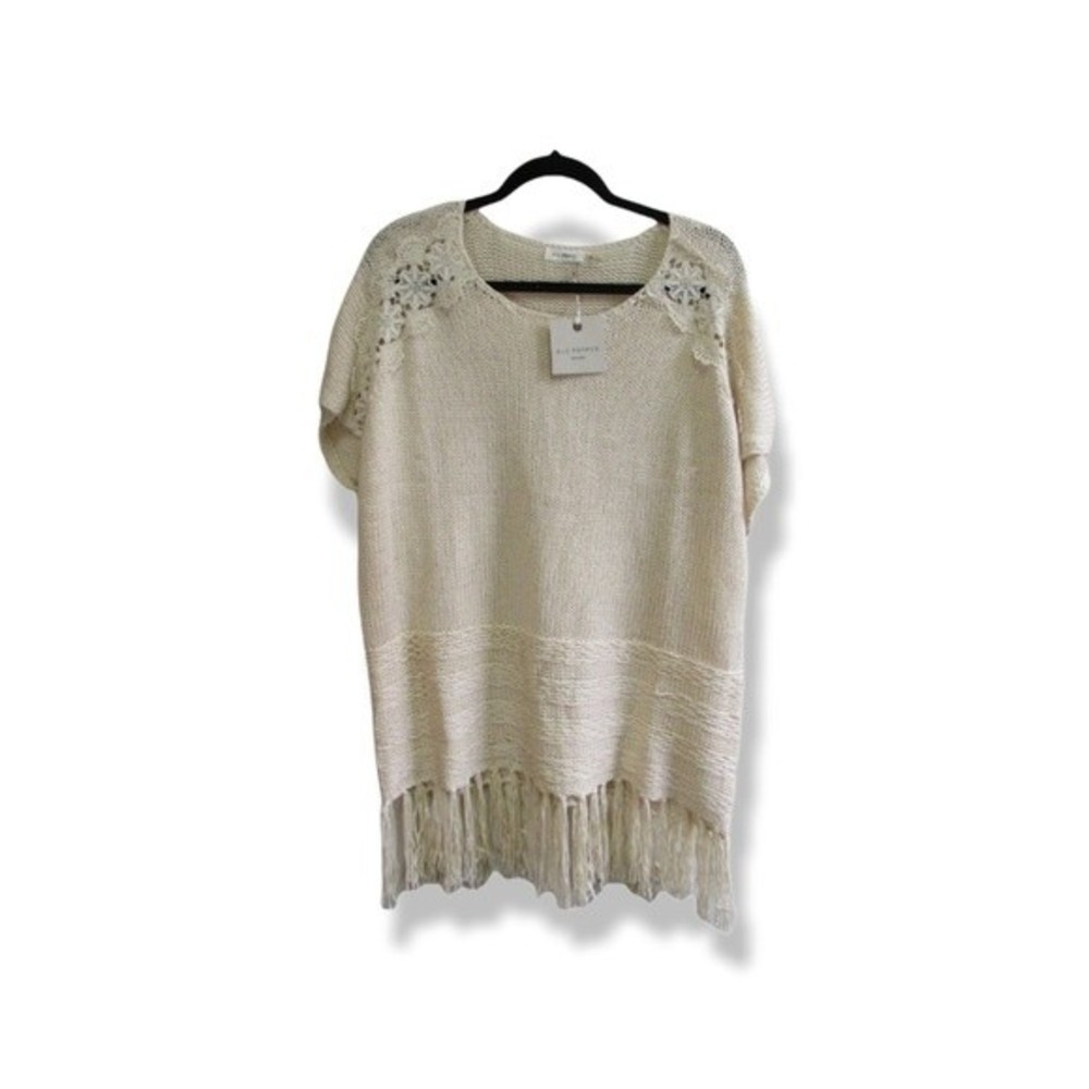 Blu Pepper Fringe Sweater